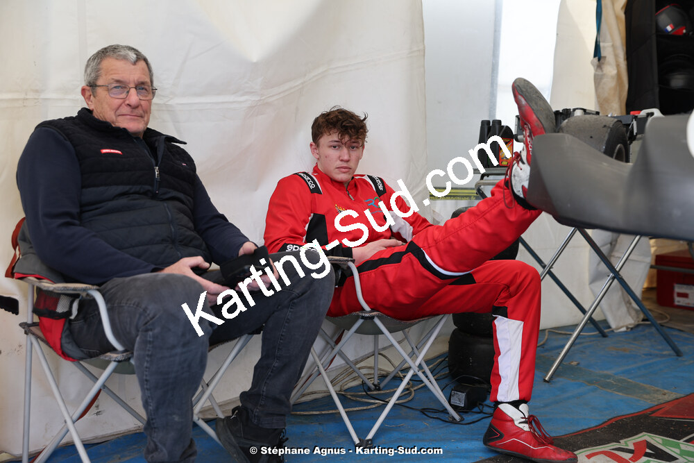 9 & 10/03/2024 : 1ère manche du Championnat du Sud au circuit d’Aigues-Vives (photos Stéphane Agnus) 2024 — karting