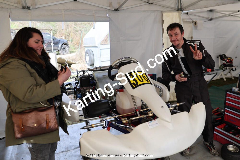 9 & 10/03/2024 : 1ère manche du Championnat du Sud au circuit d’Aigues-Vives (photos Stéphane Agnus) 2024 — karting