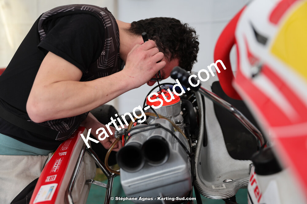 9 & 10/03/2024 : 1ère manche du Championnat du Sud au circuit d’Aigues-Vives (photos Stéphane Agnus) 2024 — karting