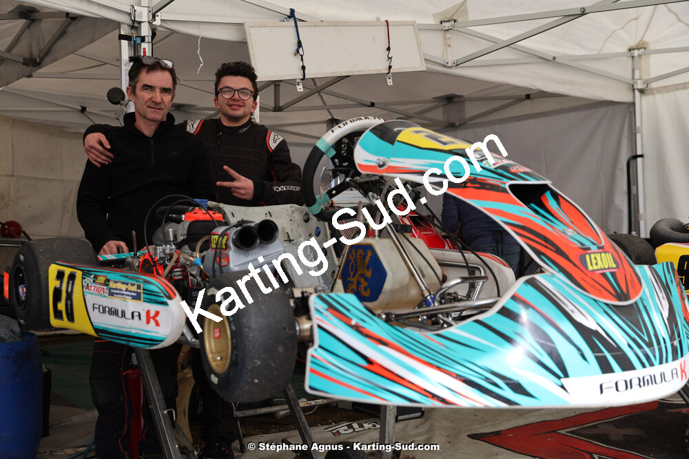 9 & 10/03/2024 : 1ère manche du Championnat du Sud au circuit d’Aigues-Vives (photos Stéphane Agnus) 2024 — karting