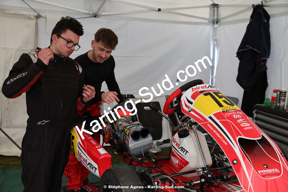 9 & 10/03/2024 : 1ère manche du Championnat du Sud au circuit d’Aigues-Vives (photos Stéphane Agnus) 2024 — karting