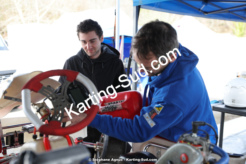 9 & 10/03/2024 : 1ère manche du Championnat du Sud au circuit d’Aigues-Vives (photos Stéphane Agnus) 2024 — karting