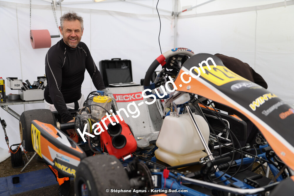 9 & 10/03/2024 : 1ère manche du Championnat du Sud au circuit d’Aigues-Vives (photos Stéphane Agnus) 2024 — karting