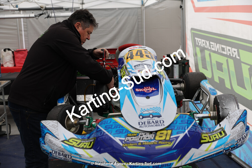 9 & 10/03/2024 : 1ère manche du Championnat du Sud au circuit d’Aigues-Vives (photos Stéphane Agnus) 2024 — karting