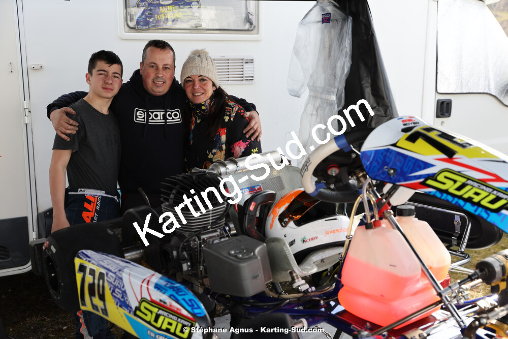 9 & 10/03/2024 : 1ère manche du Championnat du Sud au circuit d’Aigues-Vives (photos Stéphane Agnus) 2024 — karting