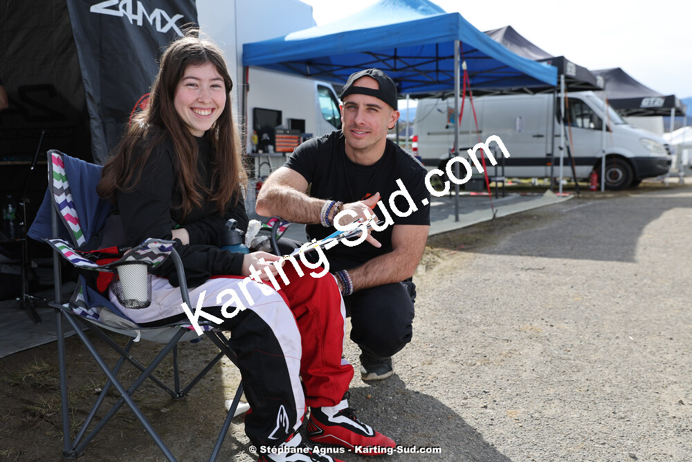 9 & 10/03/2024 : 1ère manche du Championnat du Sud au circuit d’Aigues-Vives (photos Stéphane Agnus) 2024 — karting