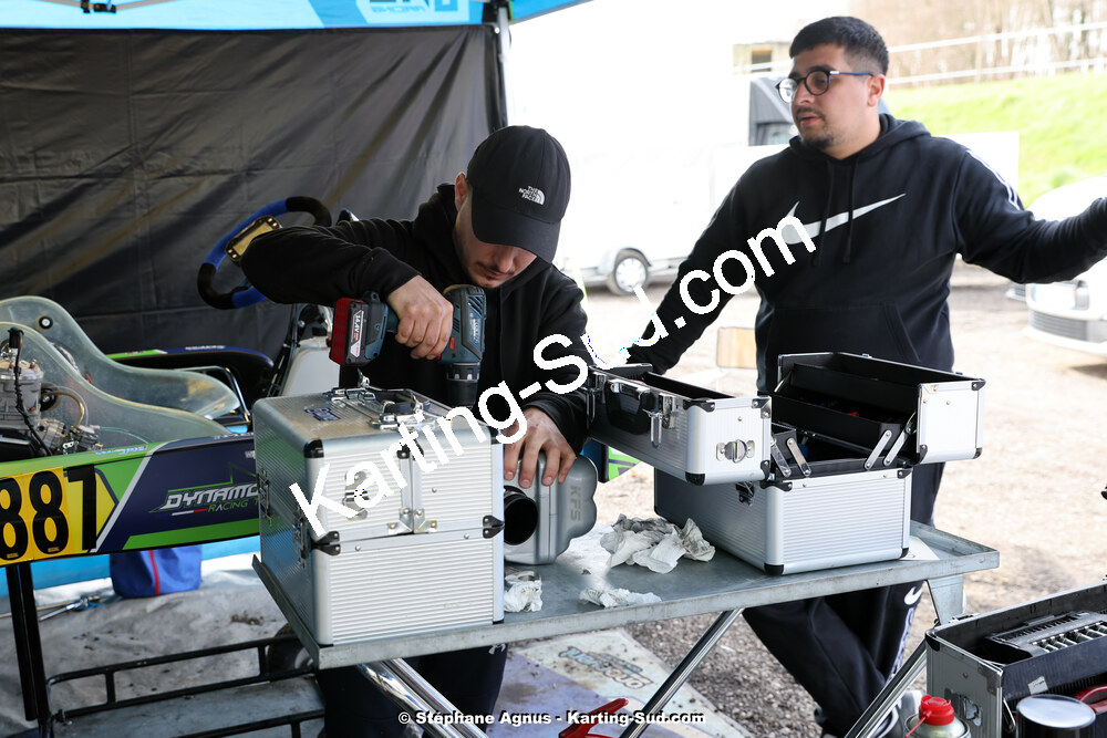 9 & 10/03/2024 : 1ère manche du Championnat du Sud au circuit d’Aigues-Vives (photos Stéphane Agnus) 2024 — karting