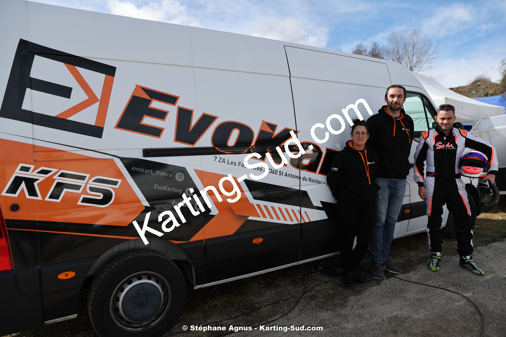 9 & 10/03/2024 : 1ère manche du Championnat du Sud au circuit d’Aigues-Vives (photos Stéphane Agnus) 2024 — karting