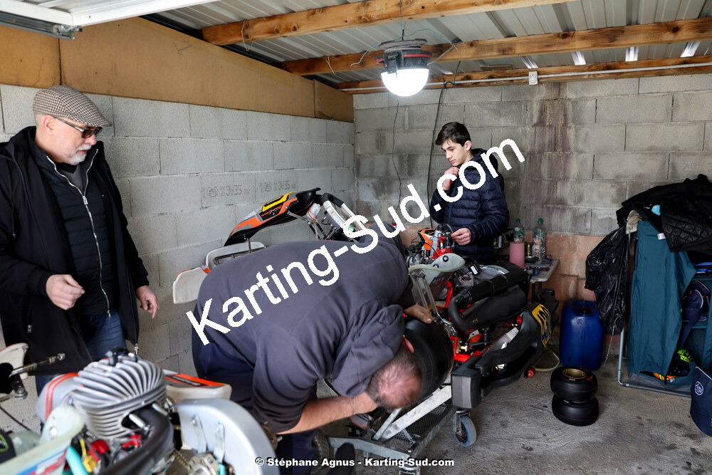 9 & 10/03/2024 : 1ère manche du Championnat du Sud au circuit d’Aigues-Vives (photos Stéphane Agnus) 2024 — karting