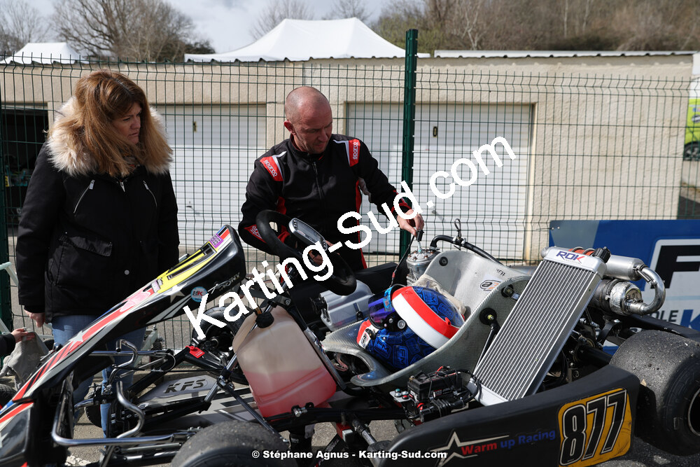 9 & 10/03/2024 : 1ère manche du Championnat du Sud au circuit d’Aigues-Vives (photos Stéphane Agnus) 2024 — karting
