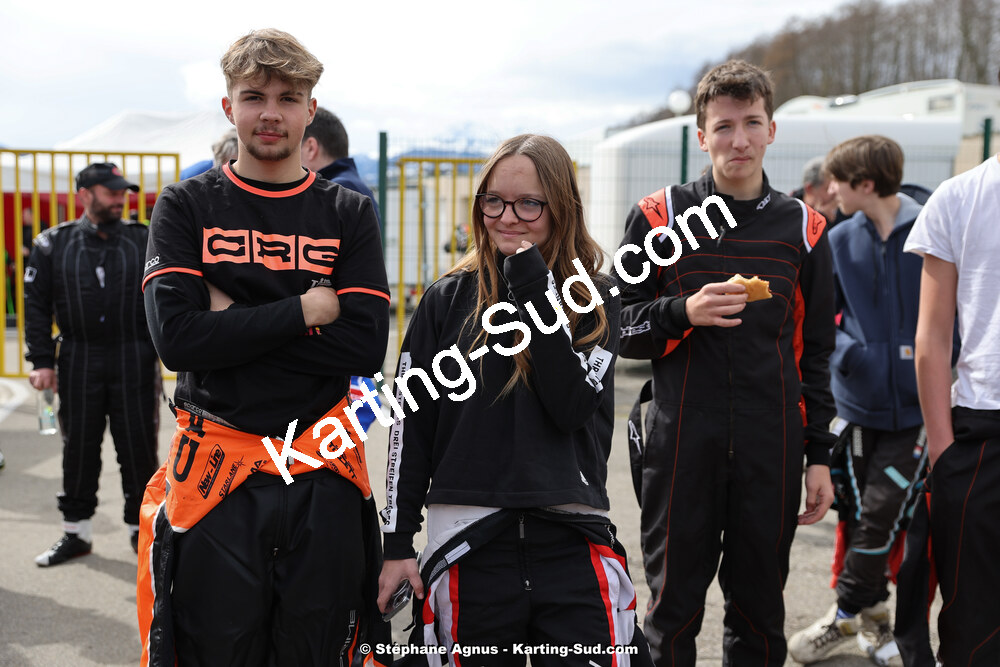 9 & 10/03/2024 : 1ère manche du Championnat du Sud au circuit d’Aigues-Vives (photos Stéphane Agnus) 2024 — karting