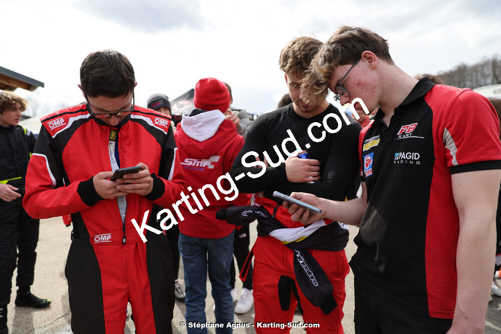 9 & 10/03/2024 : 1ère manche du Championnat du Sud au circuit d’Aigues-Vives (photos Stéphane Agnus) 2024 — karting