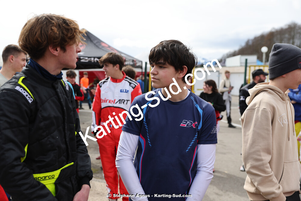 9 & 10/03/2024 : 1ère manche du Championnat du Sud au circuit d’Aigues-Vives (photos Stéphane Agnus) 2024 — karting