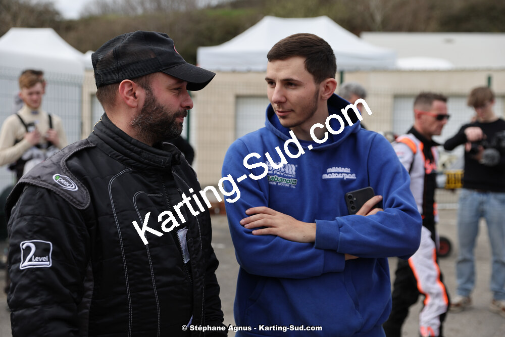 9 & 10/03/2024 : 1ère manche du Championnat du Sud au circuit d’Aigues-Vives (photos Stéphane Agnus) 2024 — karting