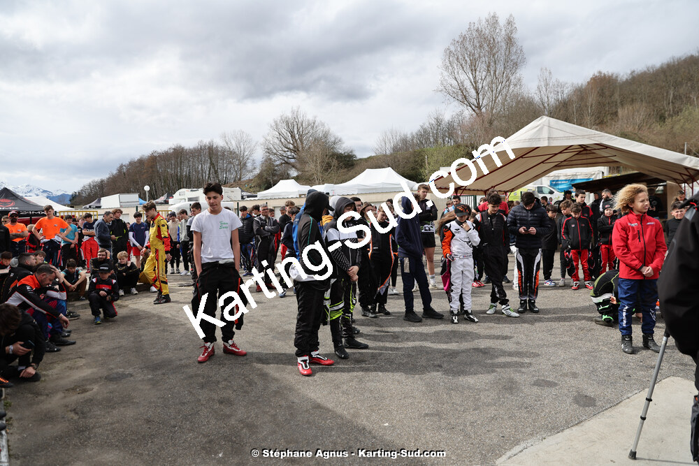 9 & 10/03/2024 : 1ère manche du Championnat du Sud au circuit d’Aigues-Vives (photos Stéphane Agnus) 2024 — karting