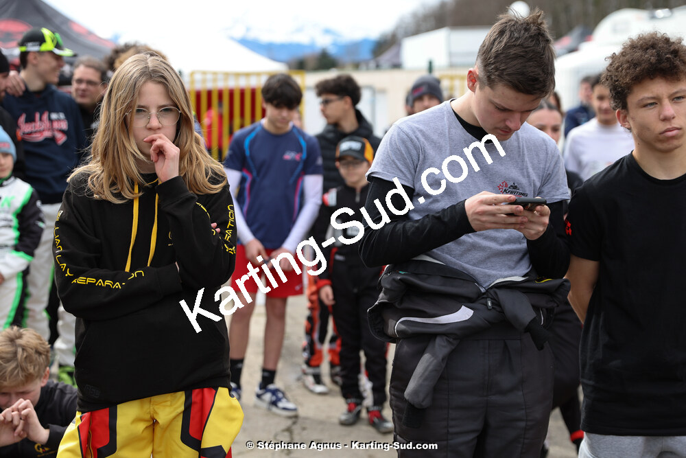 9 & 10/03/2024 : 1ère manche du Championnat du Sud au circuit d’Aigues-Vives (photos Stéphane Agnus) 2024 — karting