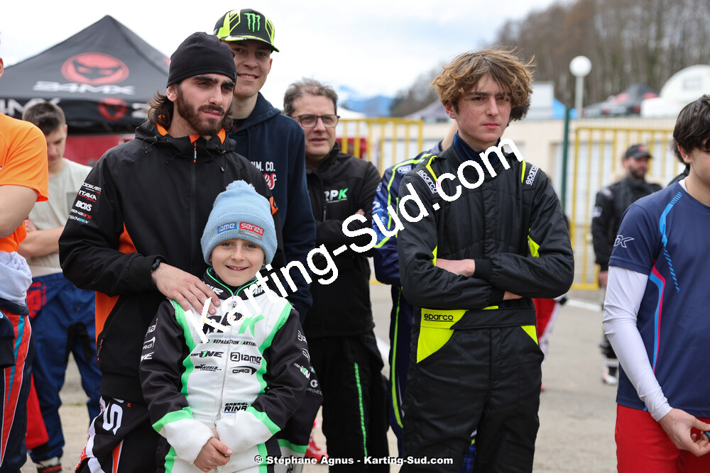 9 & 10/03/2024 : 1ère manche du Championnat du Sud au circuit d’Aigues-Vives (photos Stéphane Agnus) 2024 — karting