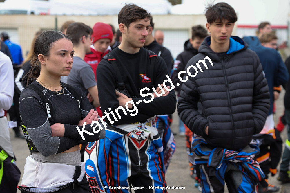 9 & 10/03/2024 : 1ère manche du Championnat du Sud au circuit d’Aigues-Vives (photos Stéphane Agnus) 2024 — karting