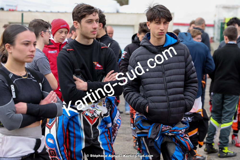 9 & 10/03/2024 : 1ère manche du Championnat du Sud au circuit d’Aigues-Vives (photos Stéphane Agnus) 2024 — karting