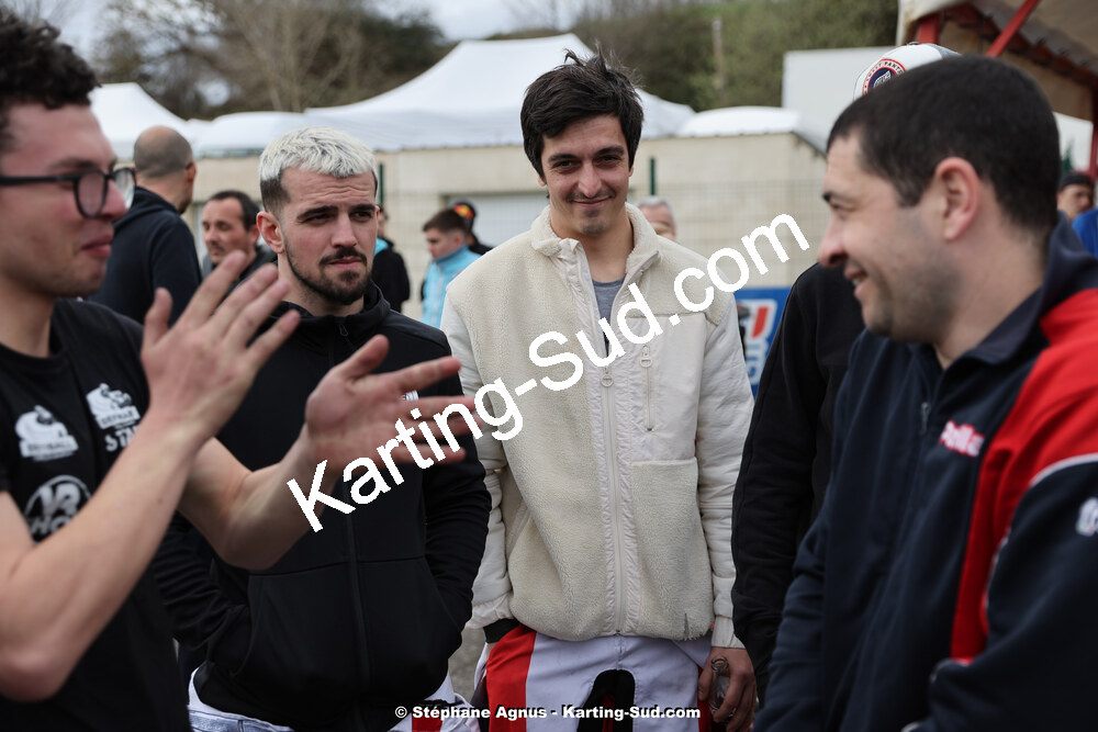 9 & 10/03/2024 : 1ère manche du Championnat du Sud au circuit d’Aigues-Vives (photos Stéphane Agnus) 2024 — karting