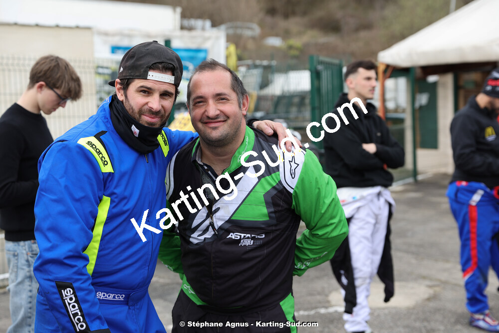 9 & 10/03/2024 : 1ère manche du Championnat du Sud au circuit d’Aigues-Vives (photos Stéphane Agnus) 2024 — karting