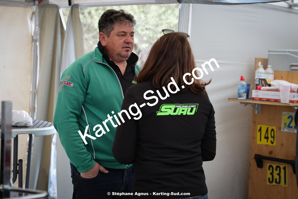 9 & 10/03/2024 : 1ère manche du Championnat du Sud au circuit d’Aigues-Vives (photos Stéphane Agnus) 2024 — karting