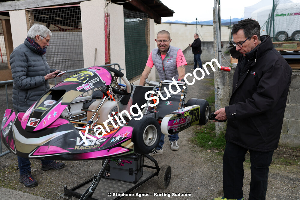 9 & 10/03/2024 : 1ère manche du Championnat du Sud au circuit d’Aigues-Vives (photos Stéphane Agnus) 2024 — karting