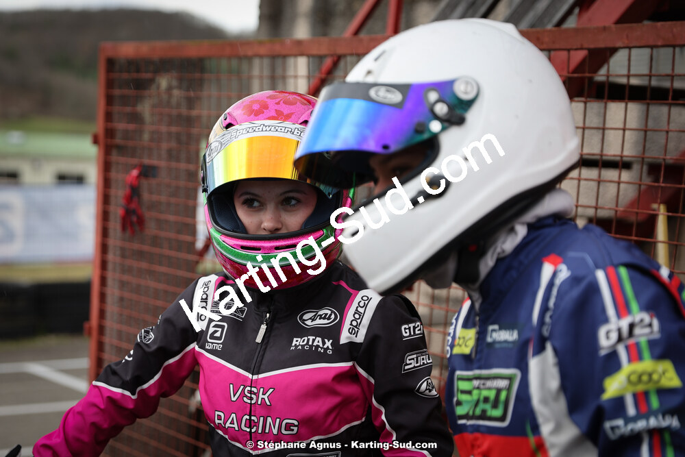 9 & 10/03/2024 : 1ère manche du Championnat du Sud au circuit d’Aigues-Vives (photos Stéphane Agnus) 2024 — karting