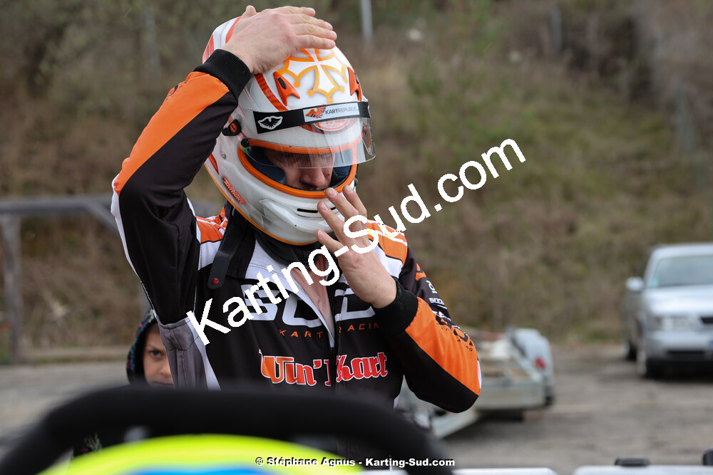 9 & 10/03/2024 : 1ère manche du Championnat du Sud au circuit d’Aigues-Vives (photos Stéphane Agnus) 2024 — karting