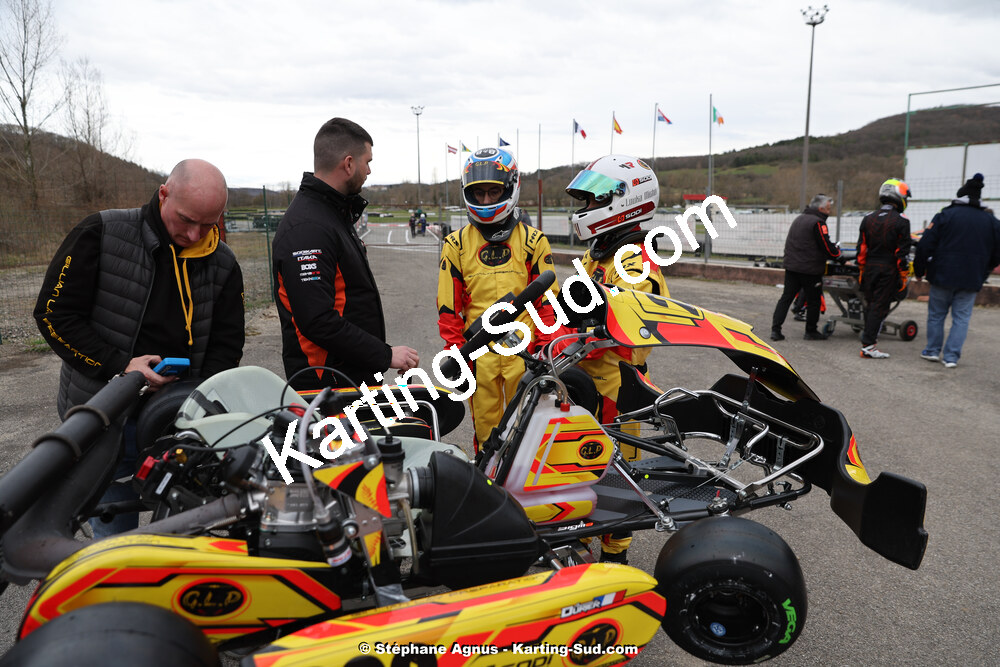 9 & 10/03/2024 : 1ère manche du Championnat du Sud au circuit d’Aigues-Vives (photos Stéphane Agnus) 2024 — karting