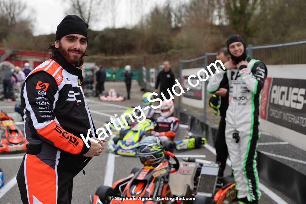 9 & 10/03/2024 : 1ère manche du Championnat du Sud au circuit d’Aigues-Vives (photos Stéphane Agnus) 2024 — karting