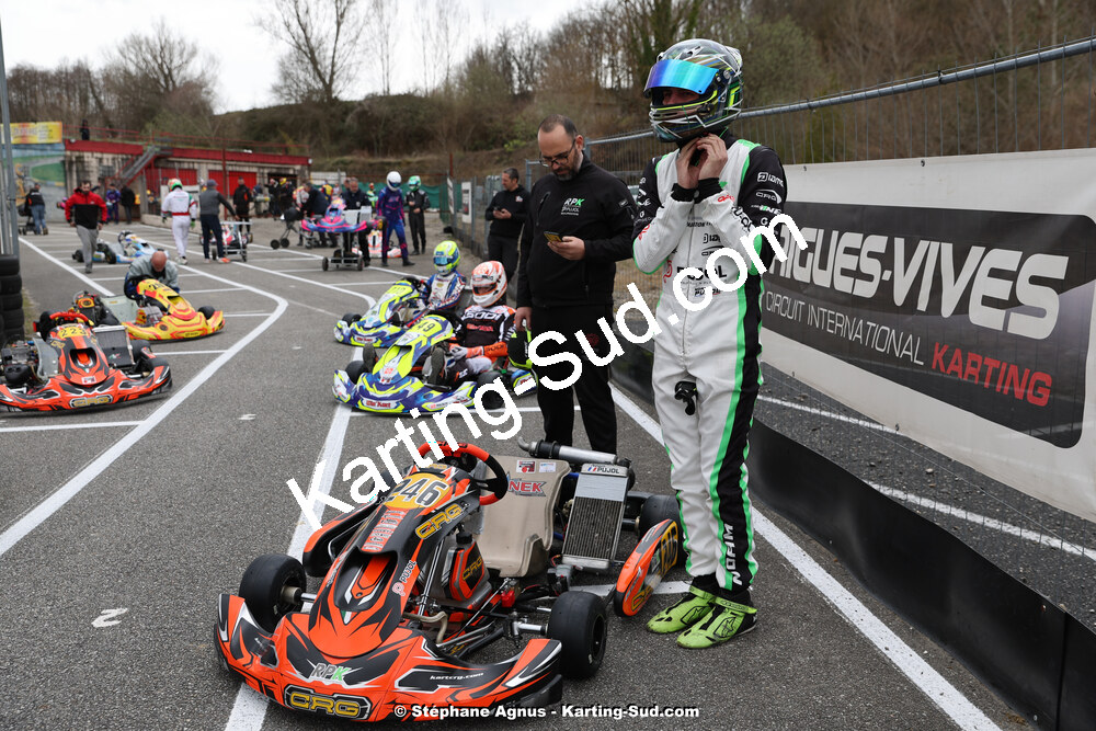 9 & 10/03/2024 : 1ère manche du Championnat du Sud au circuit d’Aigues-Vives (photos Stéphane Agnus) 2024 — karting