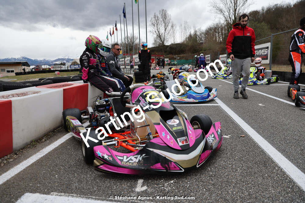 9 & 10/03/2024 : 1ère manche du Championnat du Sud au circuit d’Aigues-Vives (photos Stéphane Agnus) 2024 — karting