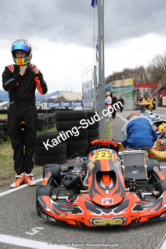 9 & 10/03/2024 : 1ère manche du Championnat du Sud au circuit d’Aigues-Vives (photos Stéphane Agnus) 2024 — karting