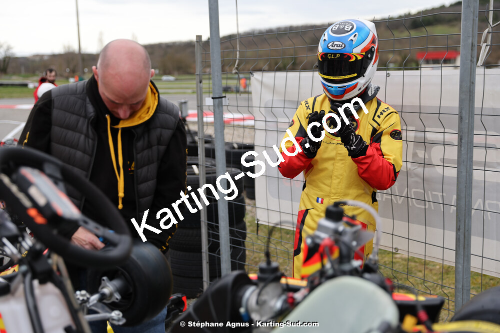 9 & 10/03/2024 : 1ère manche du Championnat du Sud au circuit d’Aigues-Vives (photos Stéphane Agnus) 2024 — karting