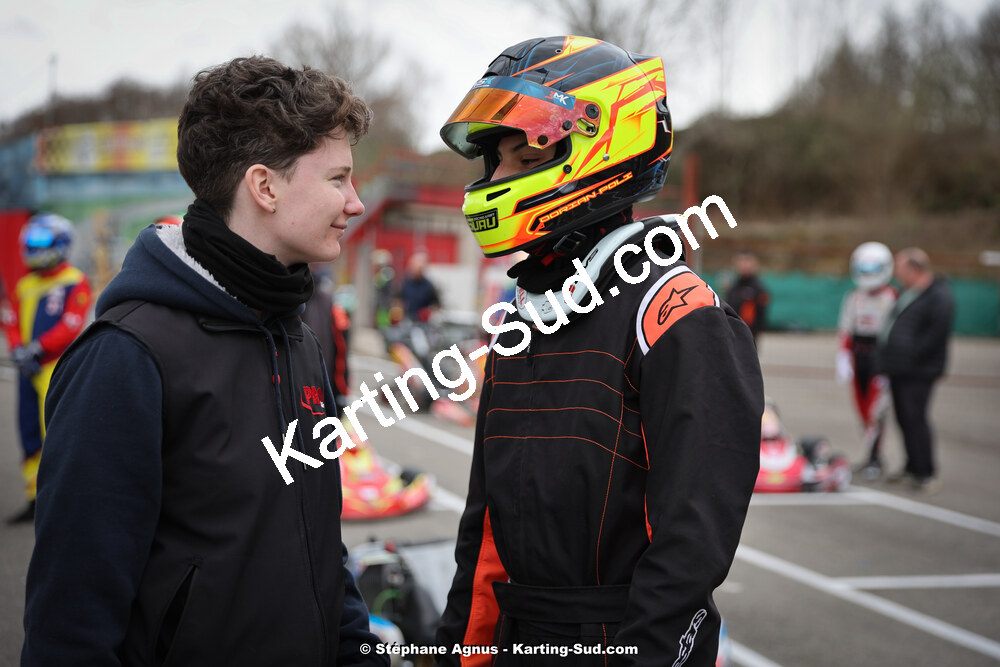 9 & 10/03/2024 : 1ère manche du Championnat du Sud au circuit d’Aigues-Vives (photos Stéphane Agnus) 2024 — karting