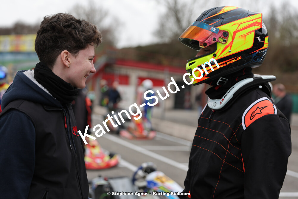 9 & 10/03/2024 : 1ère manche du Championnat du Sud au circuit d’Aigues-Vives (photos Stéphane Agnus) 2024 — karting
