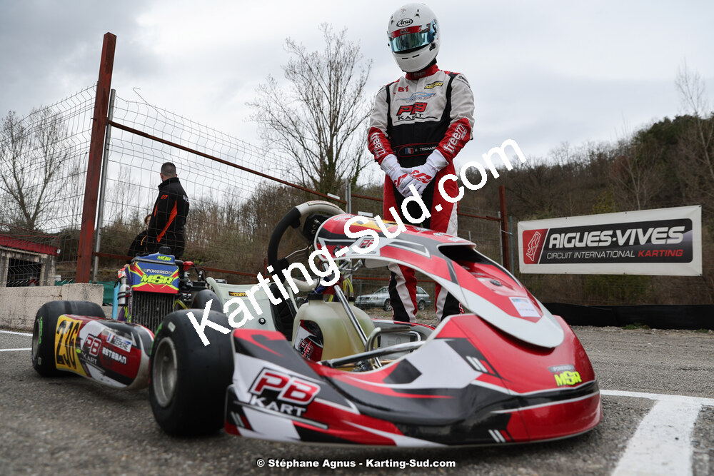 9 & 10/03/2024 : 1ère manche du Championnat du Sud au circuit d’Aigues-Vives (photos Stéphane Agnus) 2024 — karting