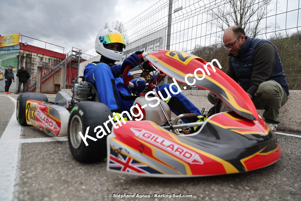 9 & 10/03/2024 : 1ère manche du Championnat du Sud au circuit d’Aigues-Vives (photos Stéphane Agnus) 2024 — karting