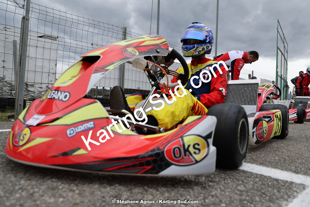 9 & 10/03/2024 : 1ère manche du Championnat du Sud au circuit d’Aigues-Vives (photos Stéphane Agnus) 2024 — karting
