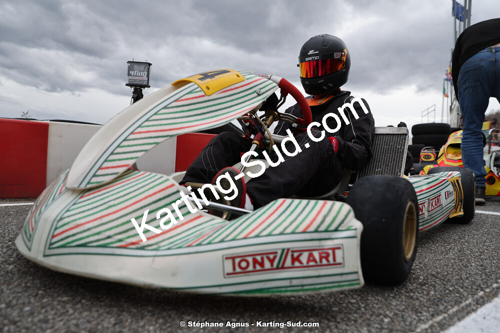 9 & 10/03/2024 : 1ère manche du Championnat du Sud au circuit d’Aigues-Vives (photos Stéphane Agnus) 2024 — karting