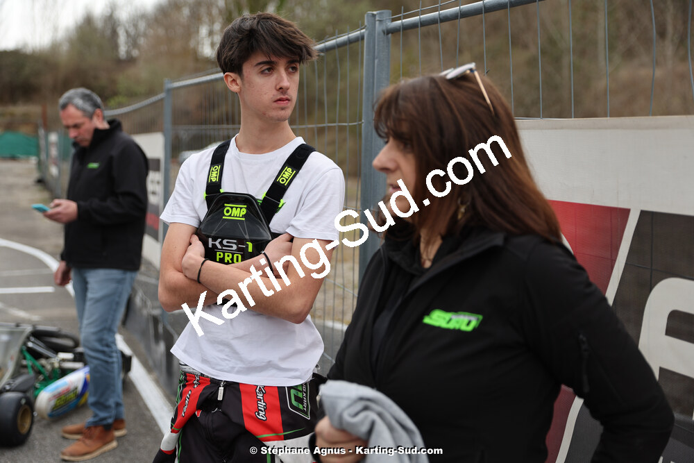 9 & 10/03/2024 : 1ère manche du Championnat du Sud au circuit d’Aigues-Vives (photos Stéphane Agnus) 2024 — karting