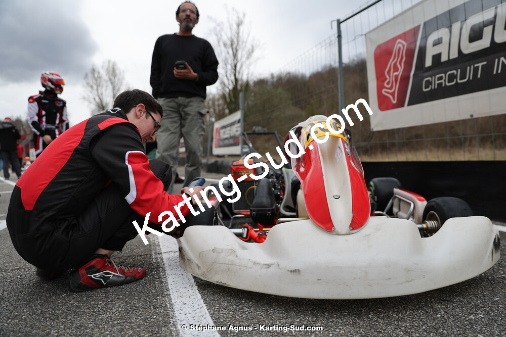 9 & 10/03/2024 : 1ère manche du Championnat du Sud au circuit d’Aigues-Vives (photos Stéphane Agnus) 2024 — karting