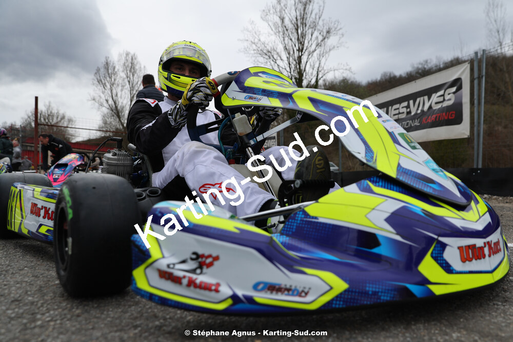 9 & 10/03/2024 : 1ère manche du Championnat du Sud au circuit d’Aigues-Vives (photos Stéphane Agnus) 2024 — karting