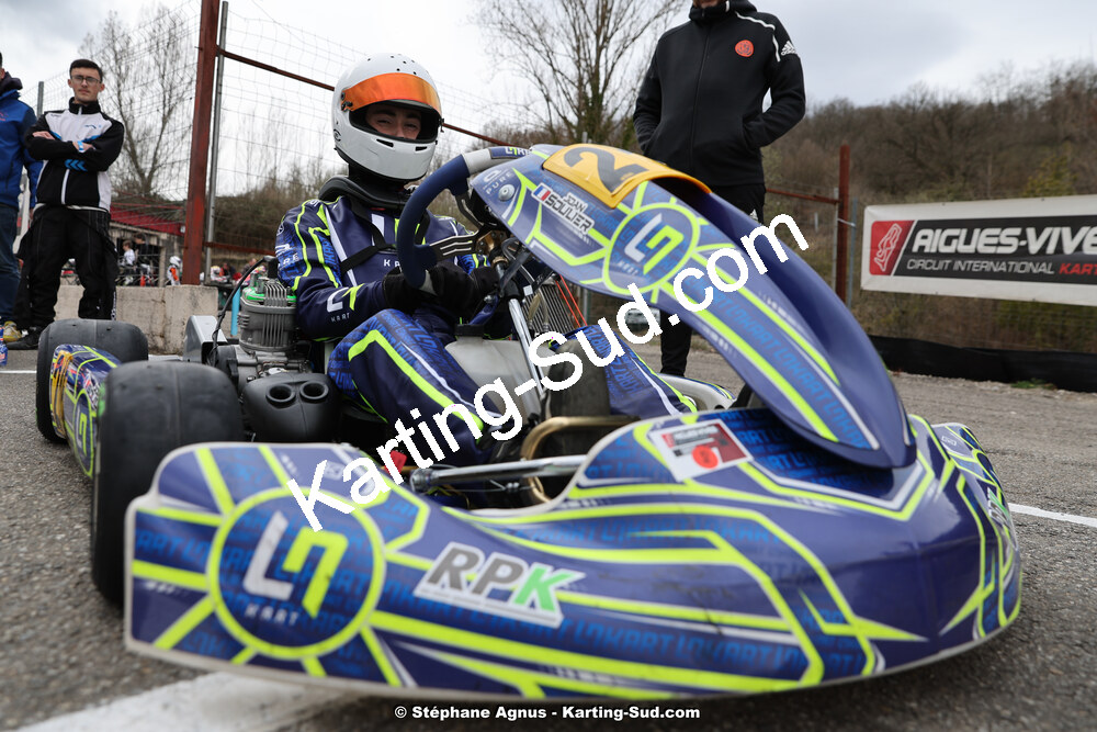 9 & 10/03/2024 : 1ère manche du Championnat du Sud au circuit d’Aigues-Vives (photos Stéphane Agnus) 2024 — karting