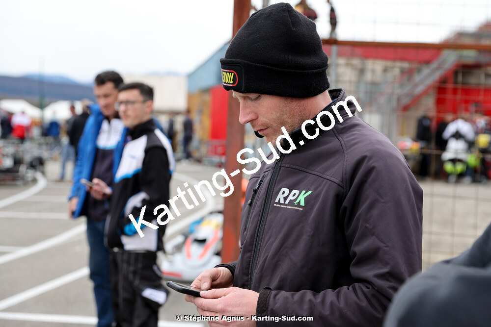 9 & 10/03/2024 : 1ère manche du Championnat du Sud au circuit d’Aigues-Vives (photos Stéphane Agnus) 2024 — karting