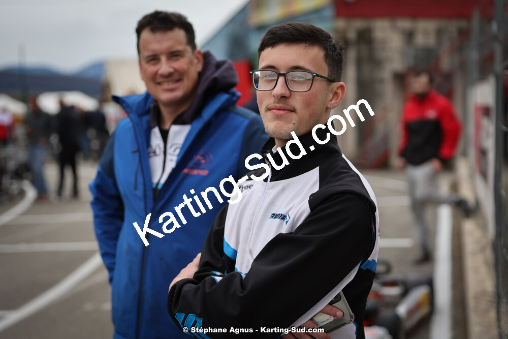 9 & 10/03/2024 : 1ère manche du Championnat du Sud au circuit d’Aigues-Vives (photos Stéphane Agnus) 2024 — karting