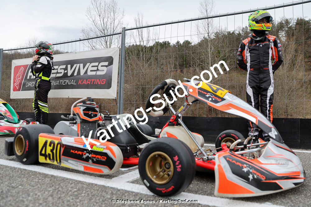 9 & 10/03/2024 : 1ère manche du Championnat du Sud au circuit d’Aigues-Vives (photos Stéphane Agnus) 2024 — karting