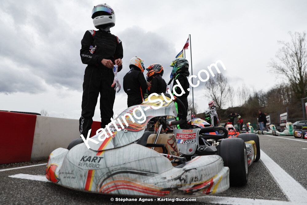 9 & 10/03/2024 : 1ère manche du Championnat du Sud au circuit d’Aigues-Vives (photos Stéphane Agnus) 2024 — karting