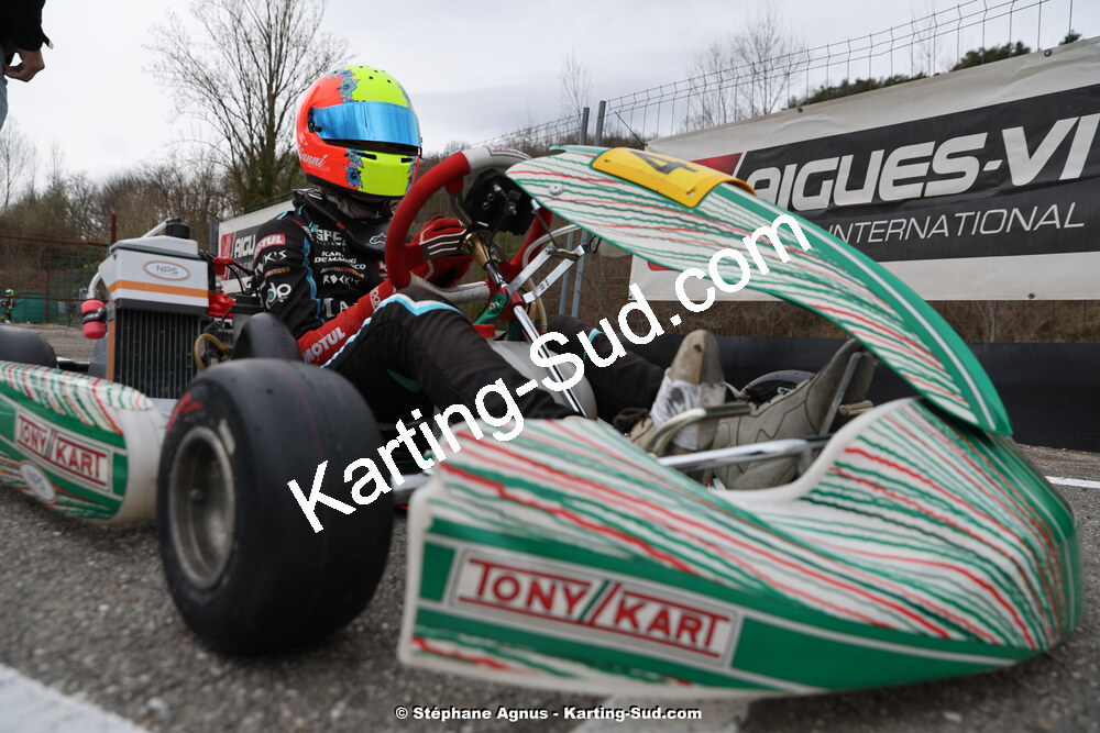 9 & 10/03/2024 : 1ère manche du Championnat du Sud au circuit d’Aigues-Vives (photos Stéphane Agnus) 2024 — karting